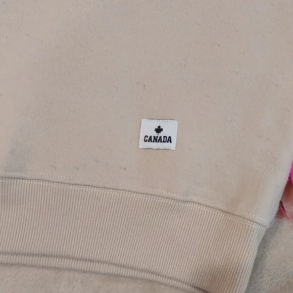 Canadian Vintage Banff National Park in the Canadian Rockies Cozy Sweater Sz L - Picture 6 of 12